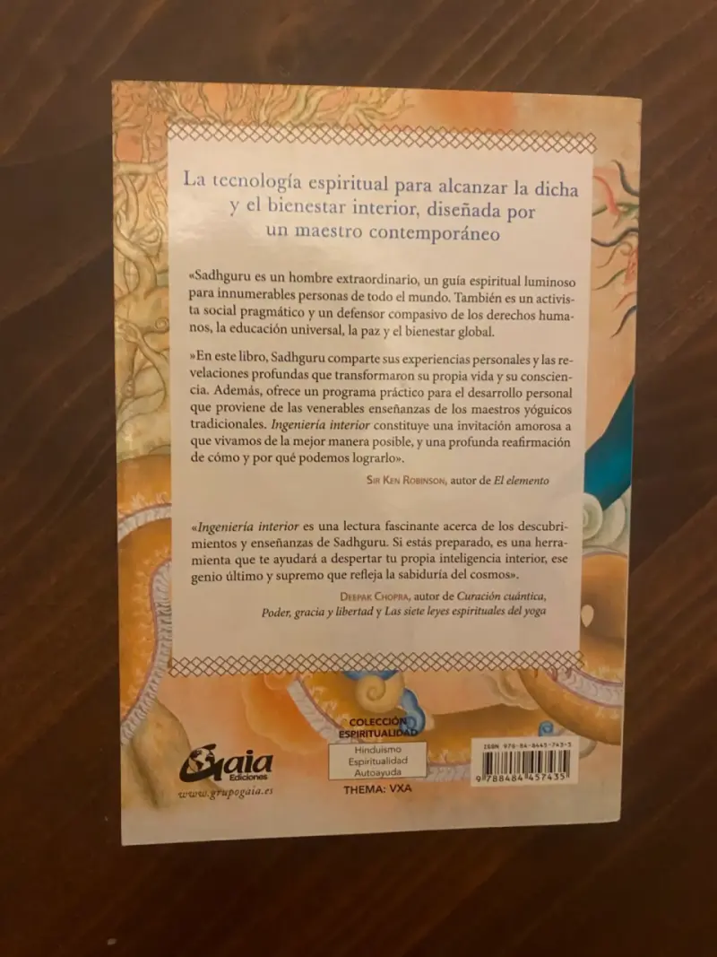 Libro Ingeniería Interior de Sadhguru - 2