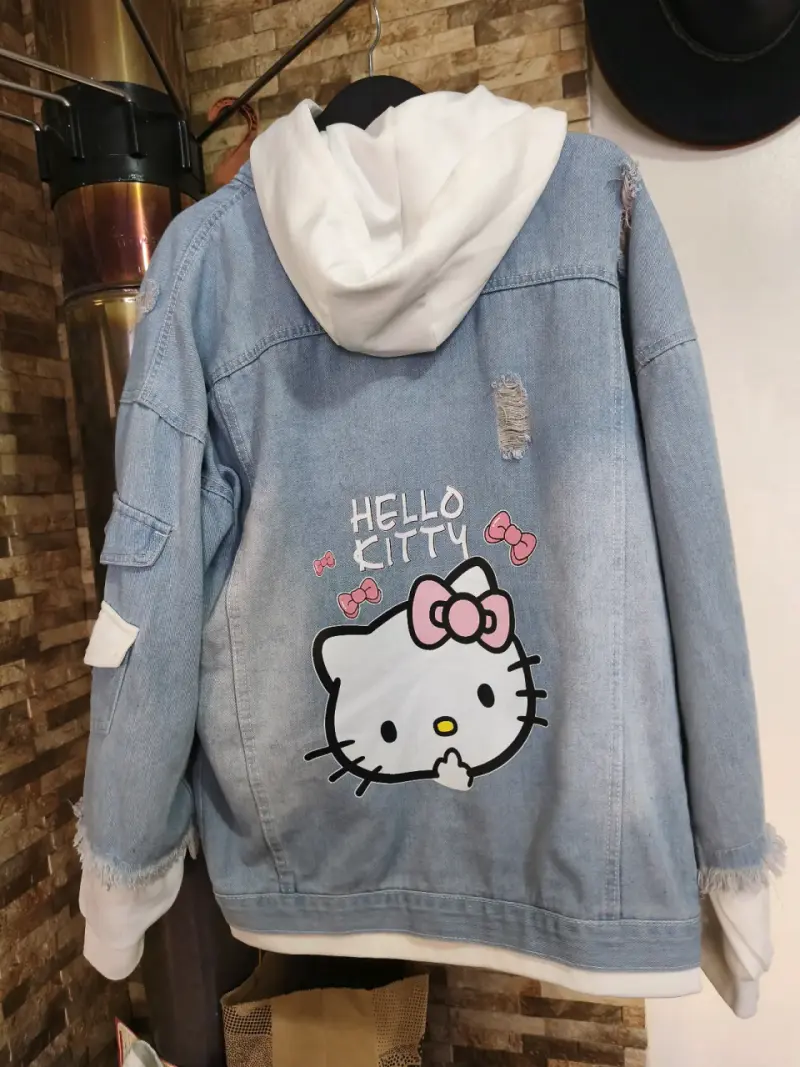 Chaqueta de mezclilla Hello Kitty - 2