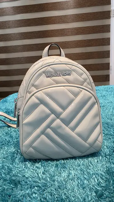 Mochila blanca Michael Kors - miniatura 1