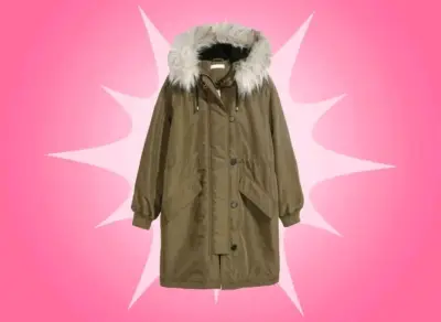 Parka HyM talla L (oversized) - miniatura 1