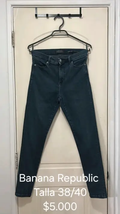Jeans Banana Republic azul - miniatura 2