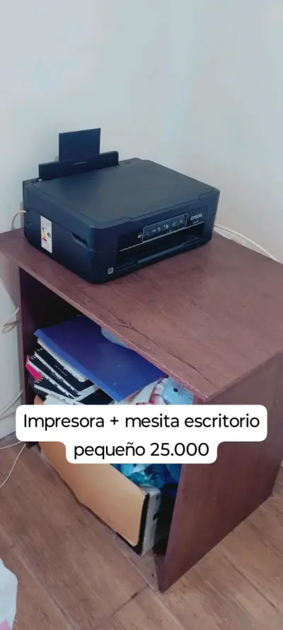 Impresora Epson con mueble - miniatura 1