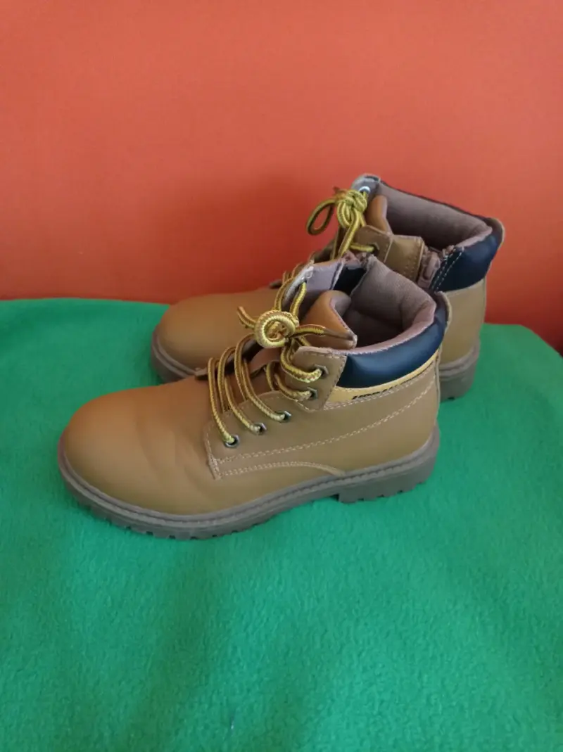 Botines infantiles camel - 4