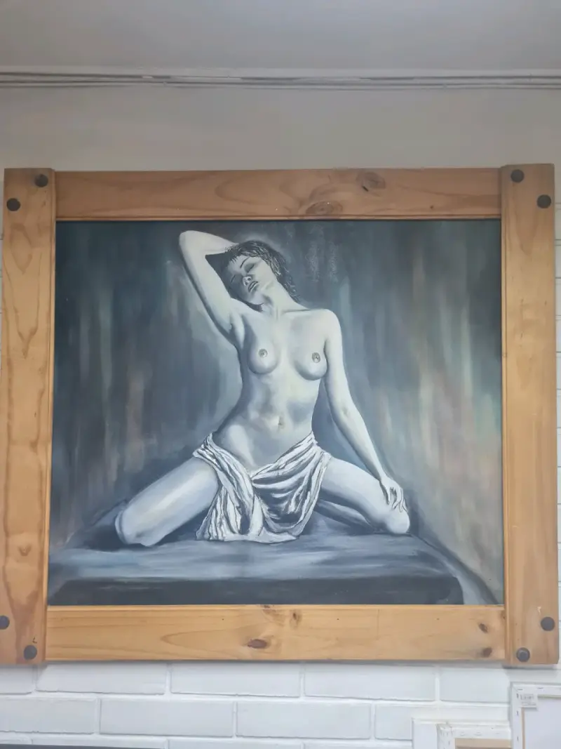 Cuadro artístico,oleo sobre tela - 3