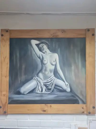 Cuadro artístico,oleo sobre tela - miniatura 3