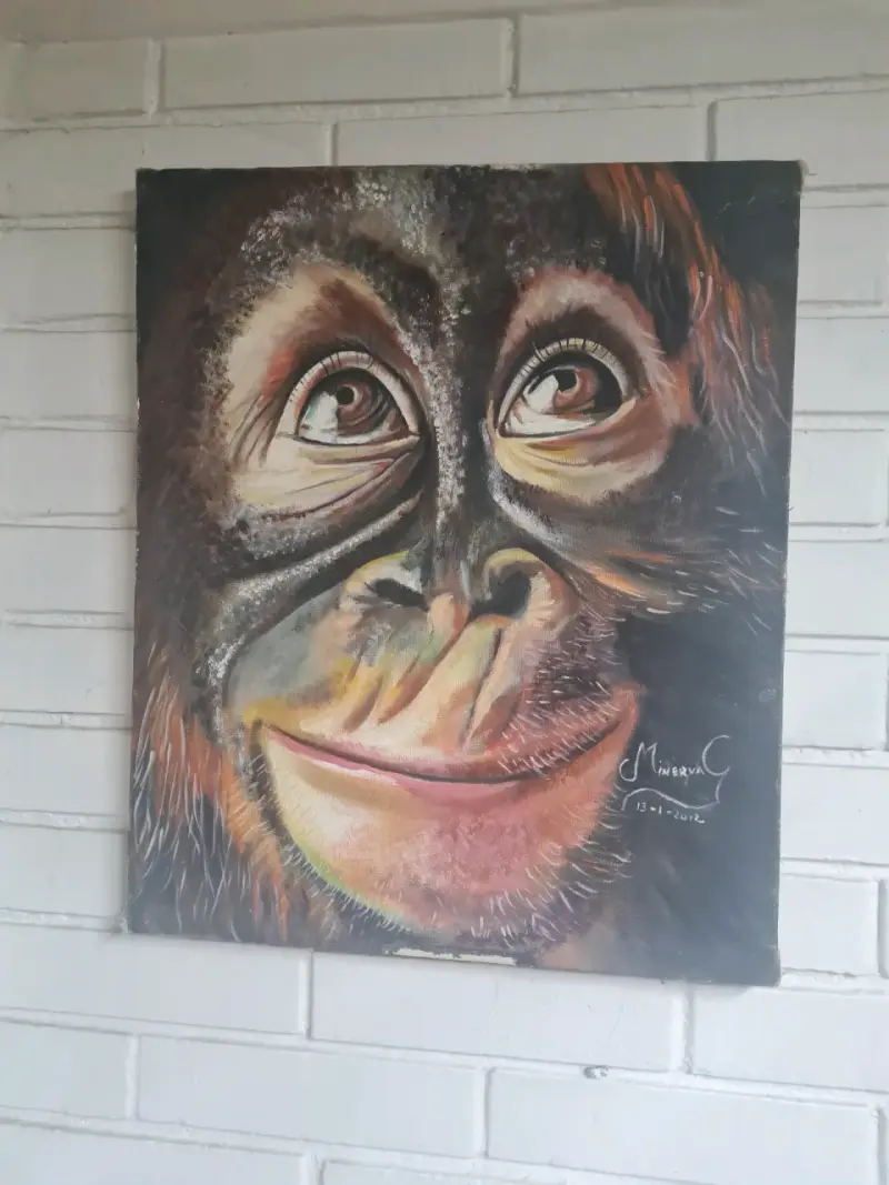 Cuadro artístico,oleo sobre tela - 4