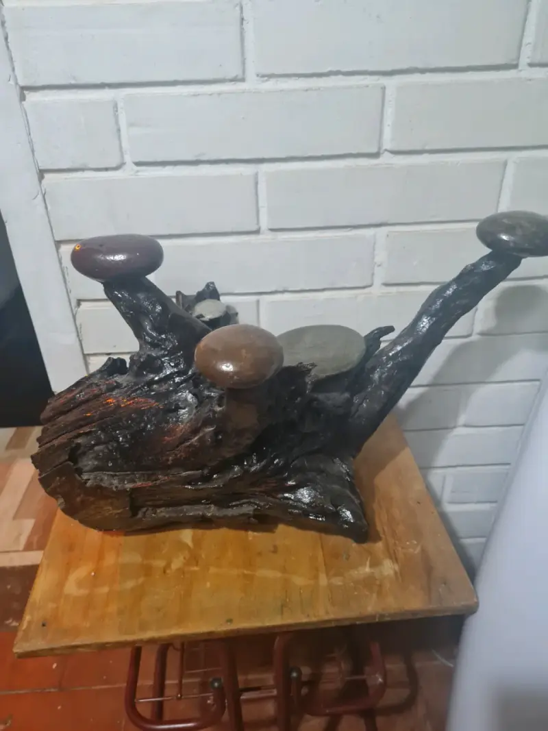 Cuadro artístico,oleo sobre tela - 5