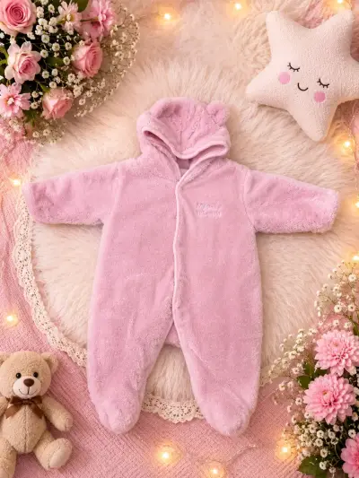 Enterito bebé polar rosado - miniatura 2