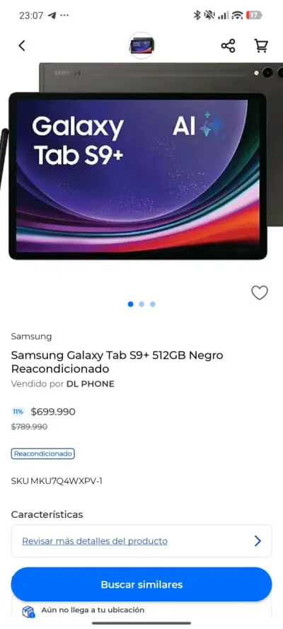 Samsung Tab s9 plus 12/512gb - miniatura 5