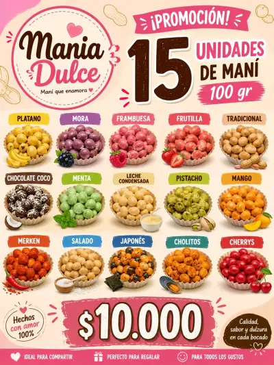 Promoción 15 unidades de maní mixto - miniatura 1
