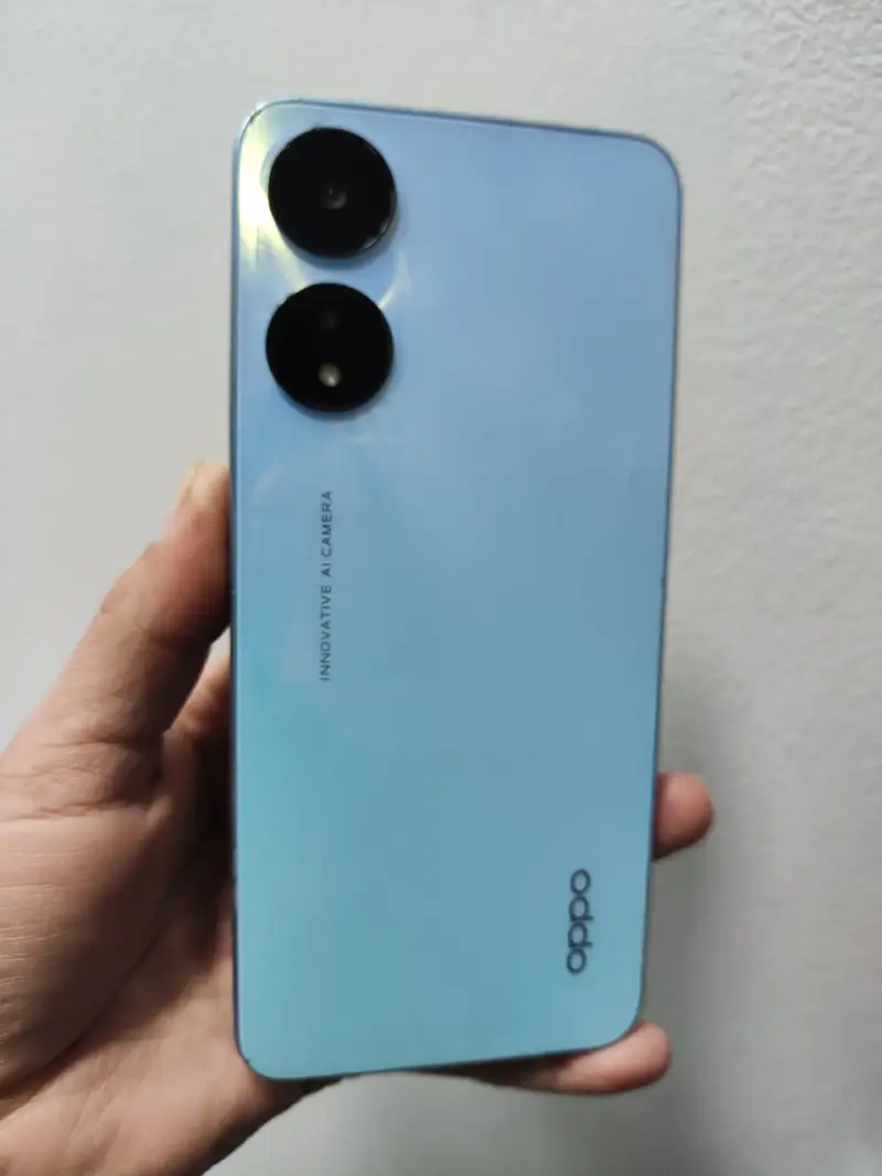 Smartphone OPPO A78 5g azul claro - 3
