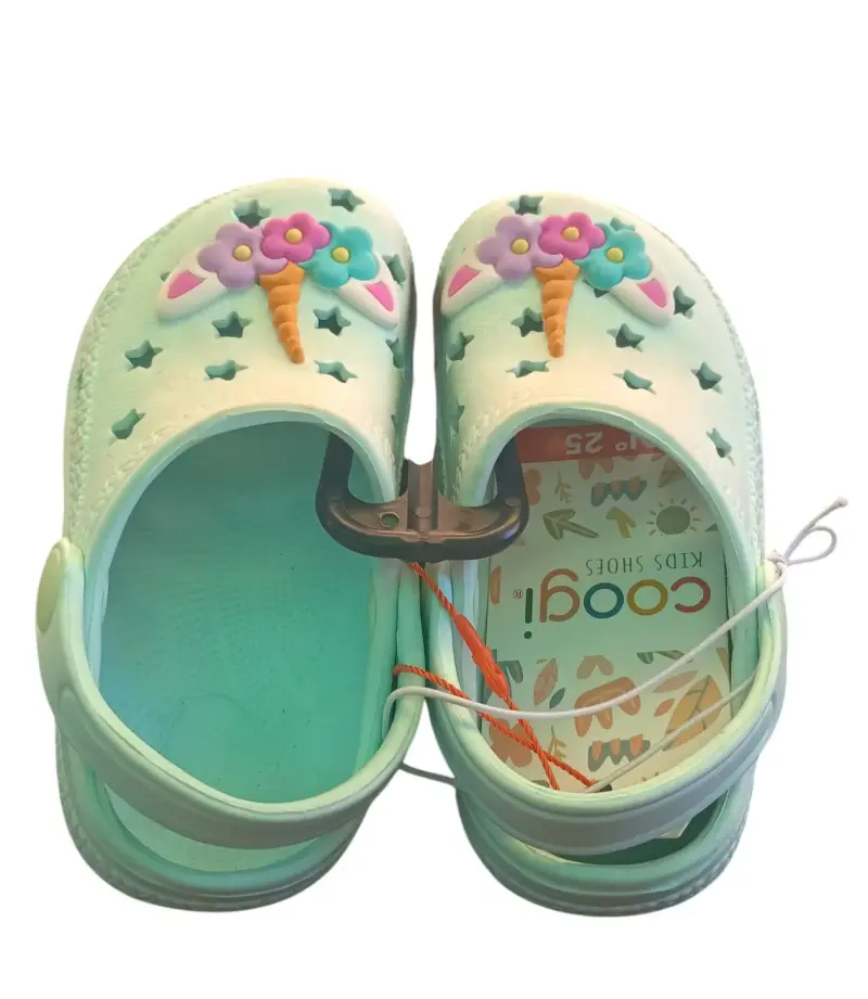 Sandalias infantiles unicornio