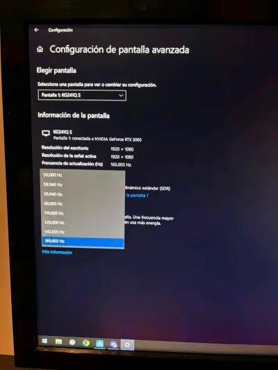 Monitor gaming 165hz - miniatura 3