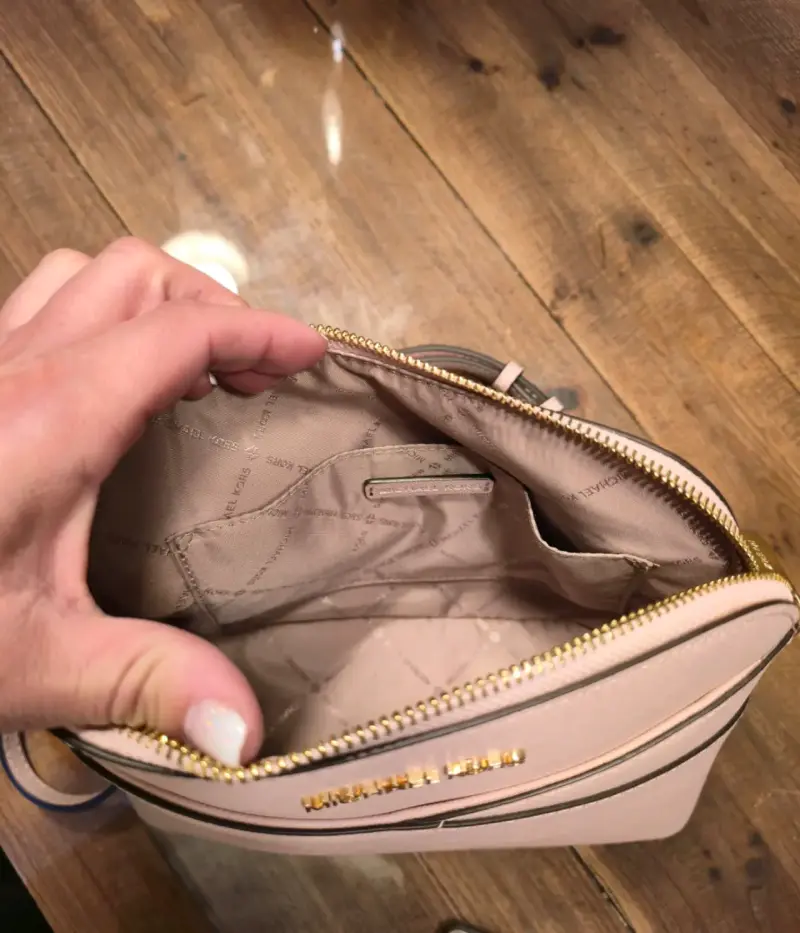Cartera Michael Kors beige - 2