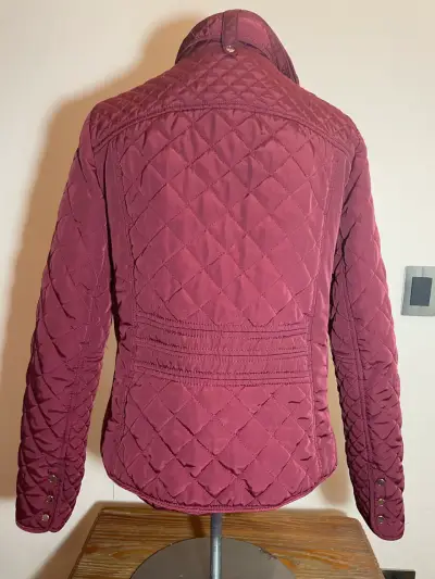 Chaqueta acolchada burdeos mujer - miniatura 5
