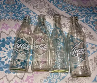 Botellas vintage Coca-Cola vidrio - miniatura 1