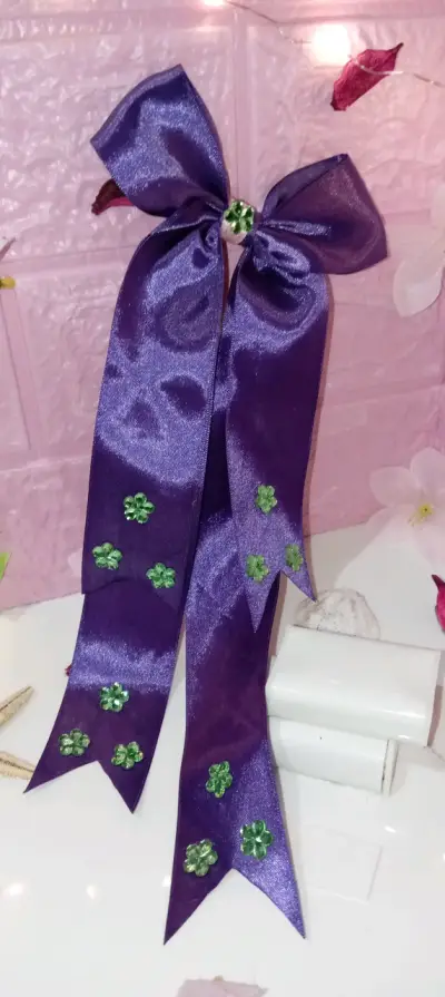 Pinza para cabello 100% echas a mano - miniatura 2