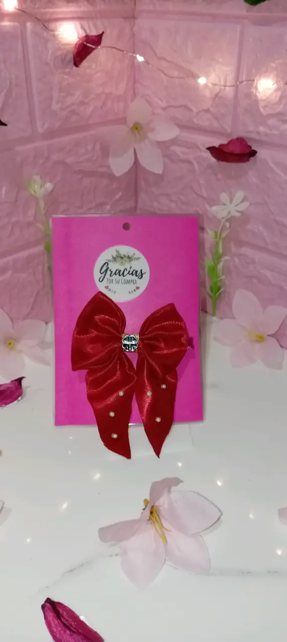 Pinza para cabello 100% echas a mano - 6