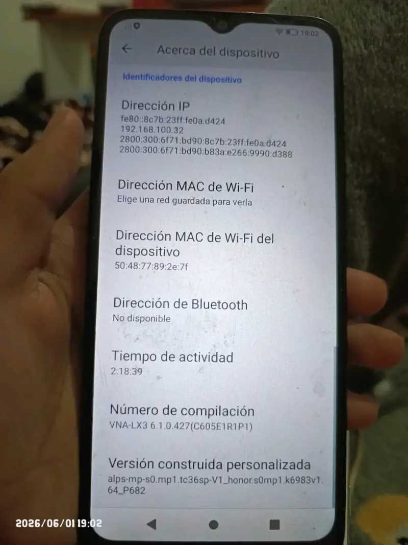 Smartphone honor x5 - 4