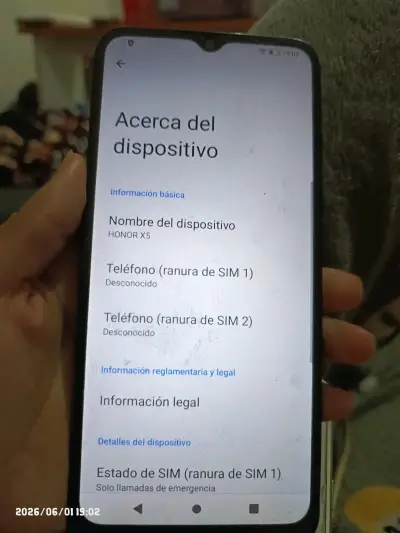 Smartphone honor x5 - miniatura 5
