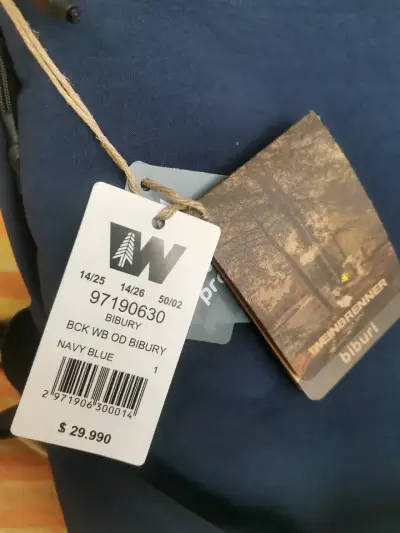 Mochila azul Weinbrenner - miniatura 2