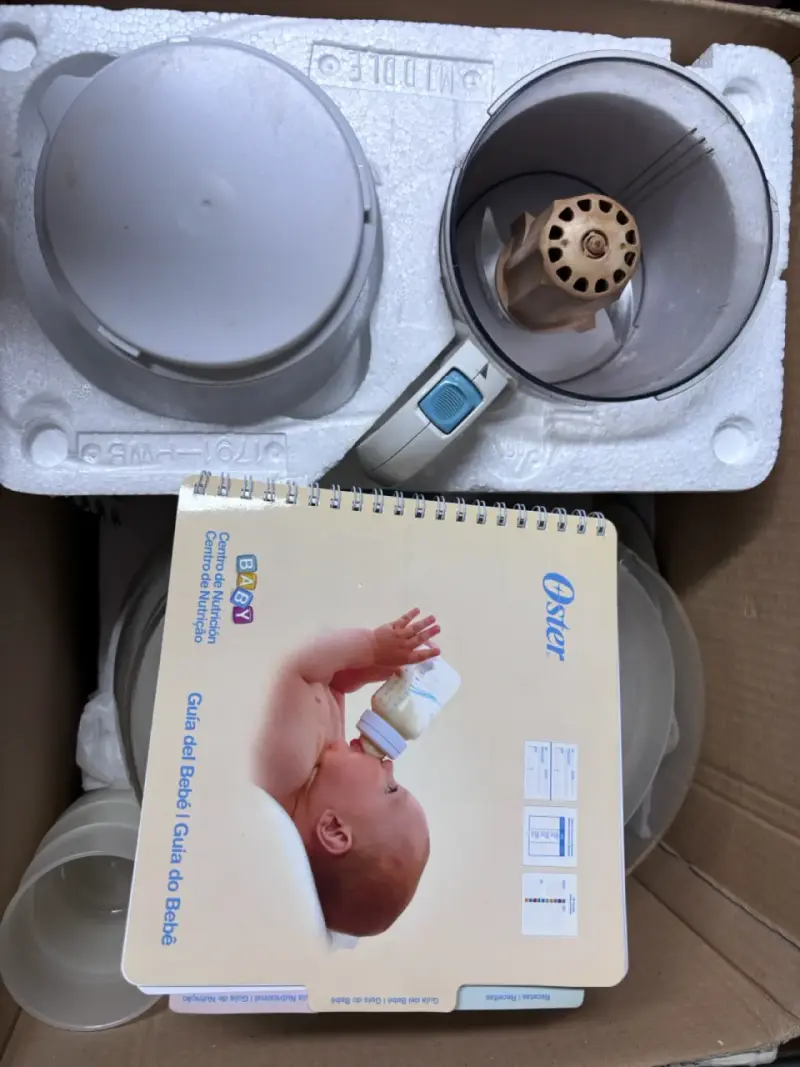 Procesador de alimentos bebé Oster 3 en 1 - 3