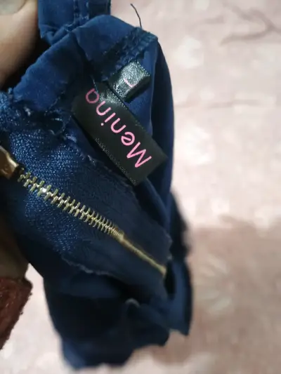 Polera azul elástico mujer - miniatura 3