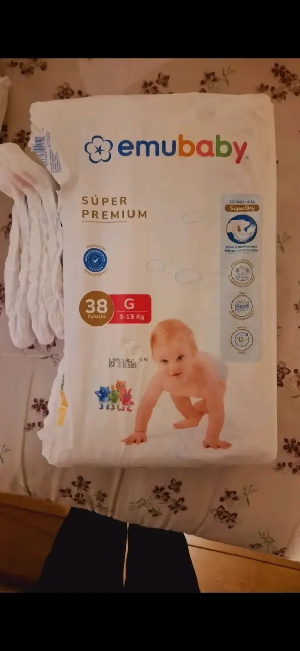 Pañales Emubaby Súper Premium