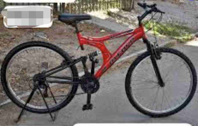 Bicicleta montaña Oxford aro 26 roja - miniatura 2