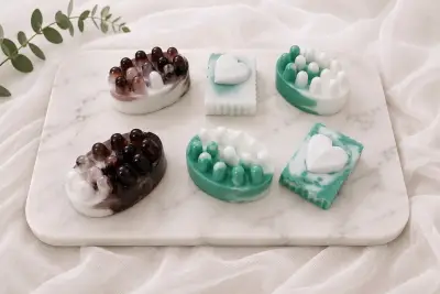 Set de jabones Artesanales 100% naturales - miniatura 1
