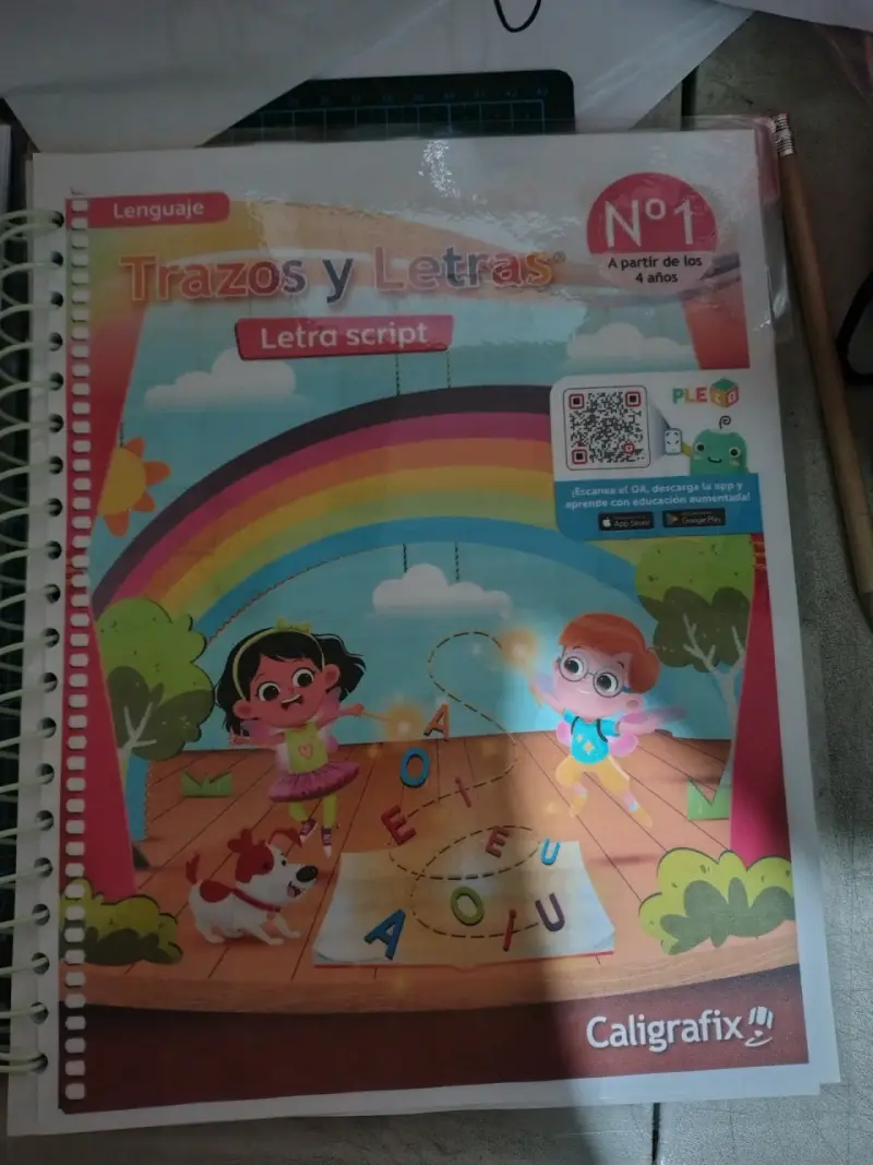Cuaderno de Trazos y Letras - 1