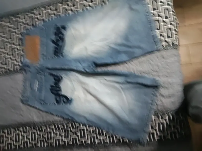 jeans s de mezclilla azul 32 - 2