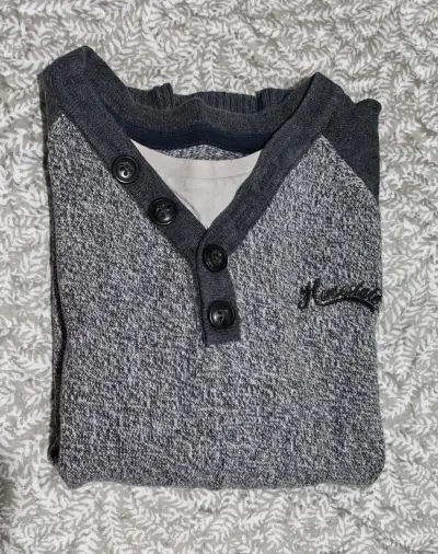 Polera rayada verde y negra - miniatura 6