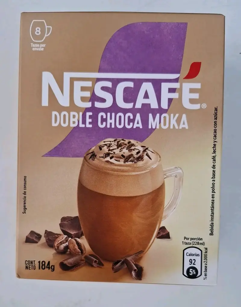 Nescafé Doble Choca Moka y variedades $2.500