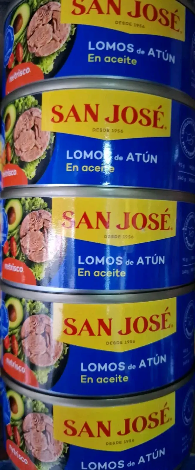 Lomitos san José agua y aceite $ 1050 x caja