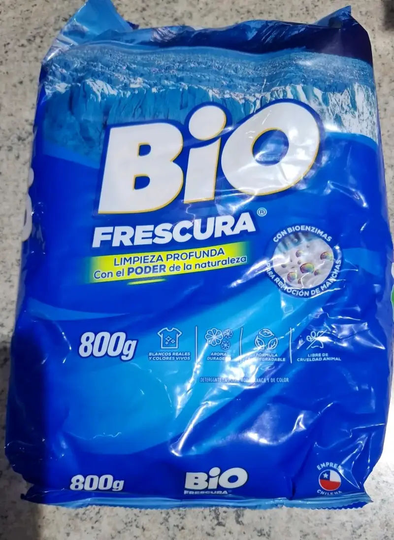 Detergente Bio Frescura 800g $1099 x manga