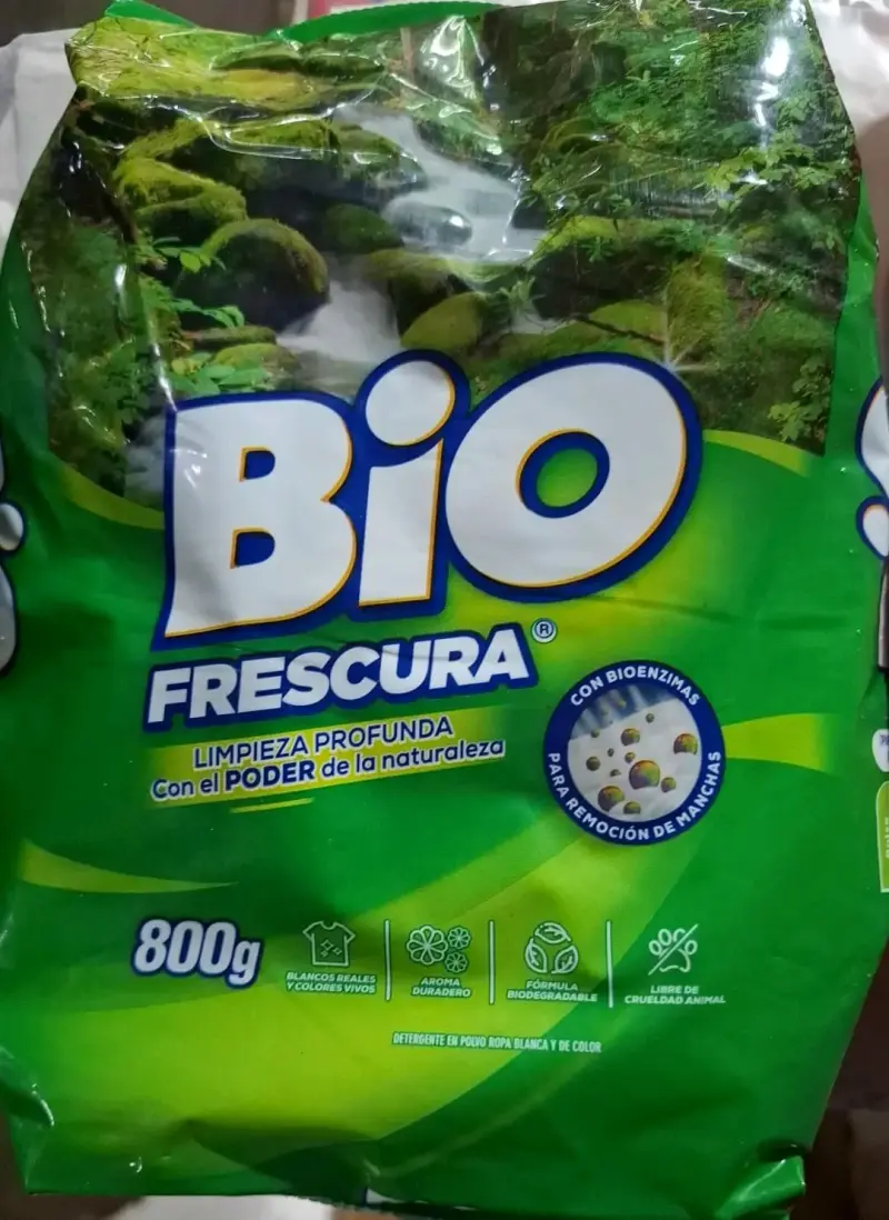 Detergente Bio Frescura 800g $1099 x manga - 2