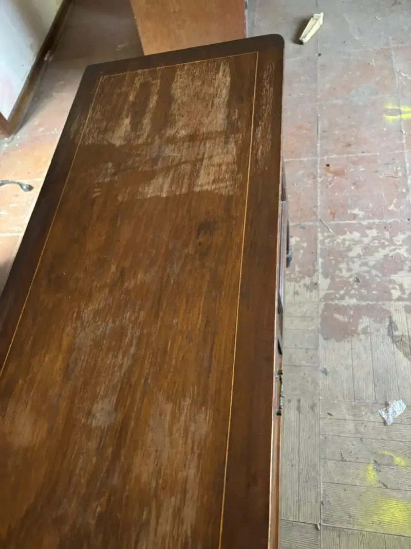 Buffet de madera antiguo - 6