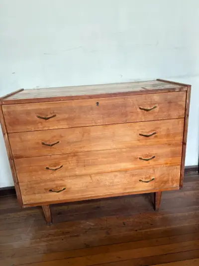 Cómoda de madera vintage - miniatura 3