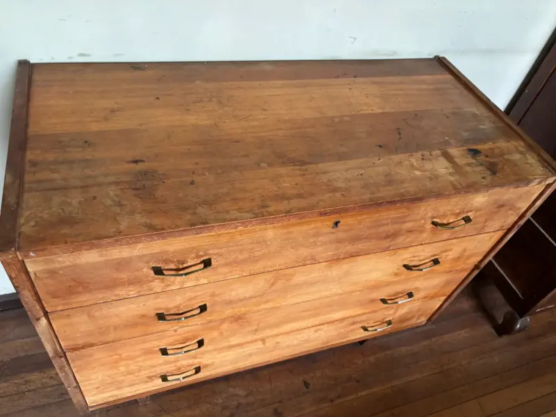 Cómoda de madera vintage - 4