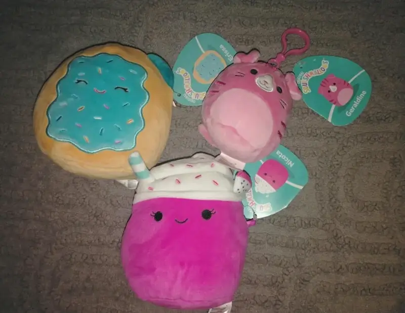Set de juguetes de peluche Squishmallows