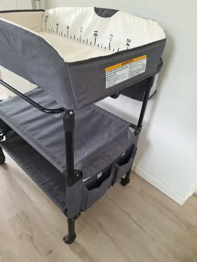 Cambiador plegable gris - miniatura 1