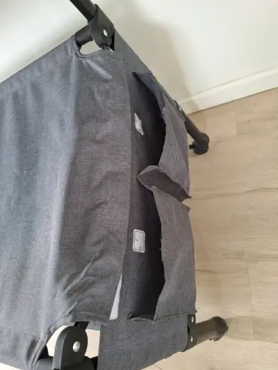 Cambiador plegable gris - miniatura 3