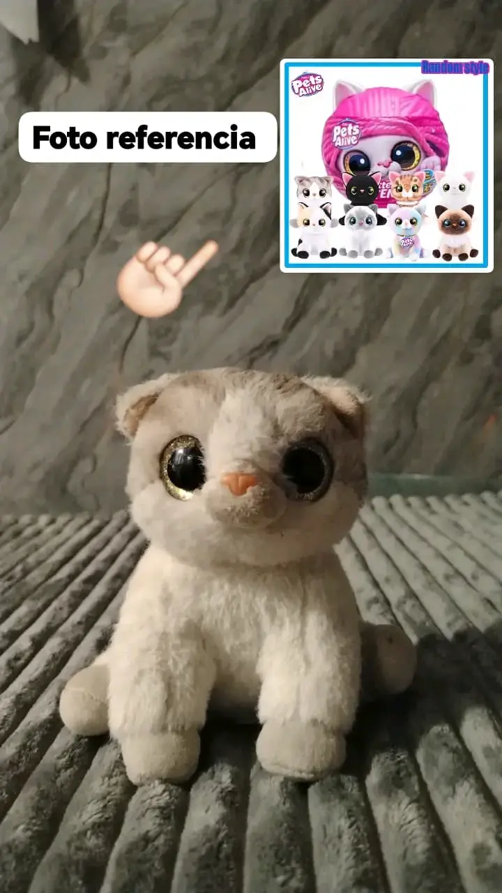 Peluche gato Pets Alive
