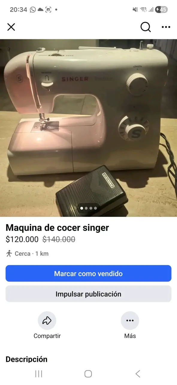 Máquina de coser Singer Tradition - 3