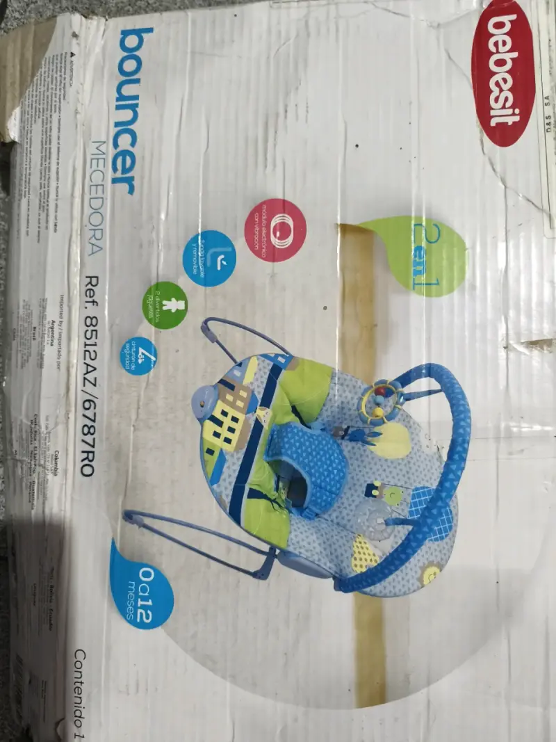 Gimnasio para bebé azul nuevo - 2