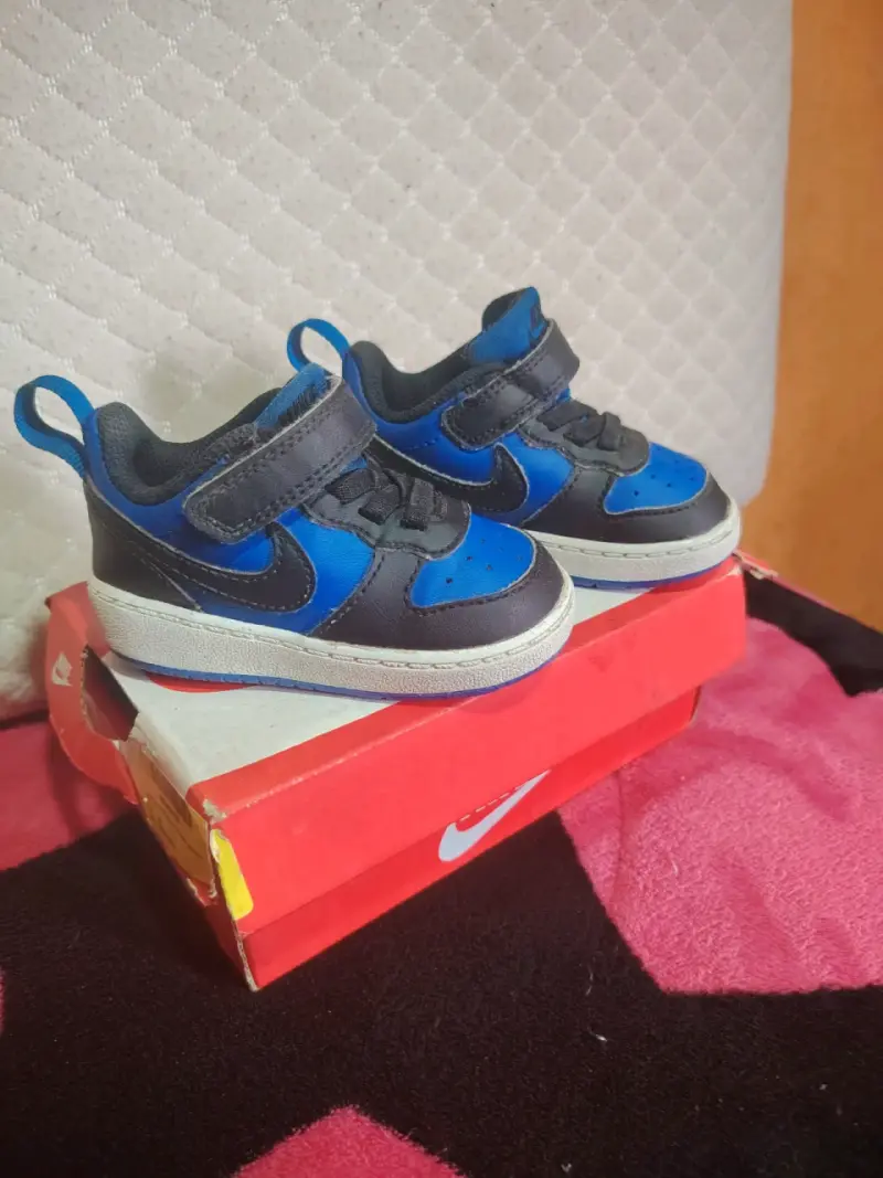 Zapatillas bebe nike azules - 1