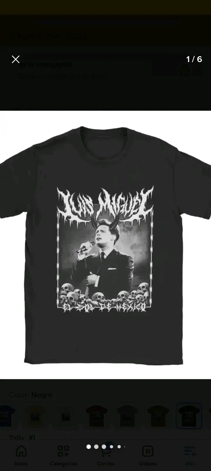 Poleras variedades tallas XL y L - 3