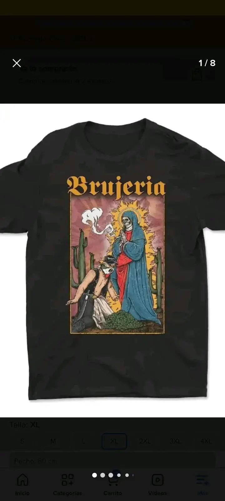 Poleras variedades tallas XL y L - 5