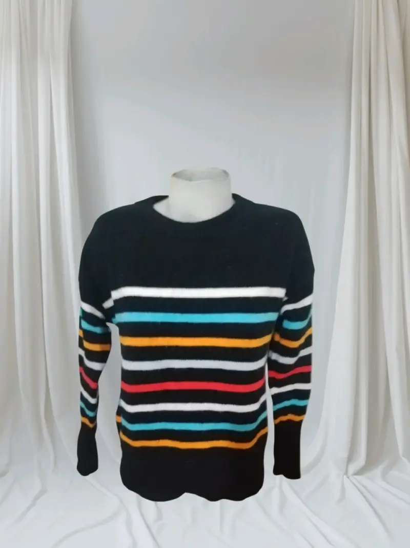Suéter rayado multicolor - 1